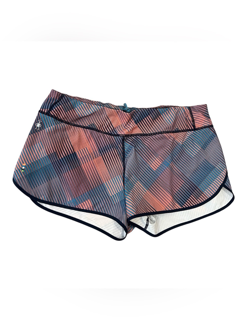 Smartwool women’s active multi color shorts size large